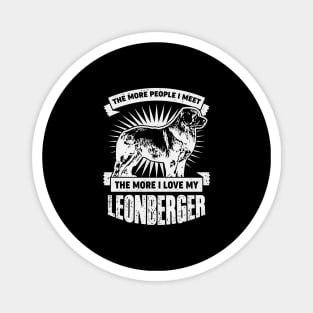 Leonberger Dog Lover Gift Magnet